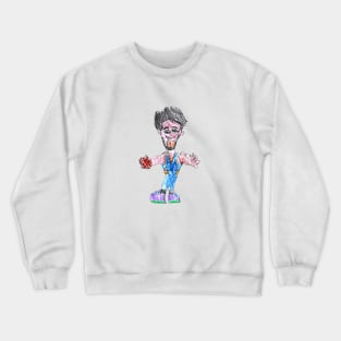 76ers Kid Drawing Crewneck Sweatshirt